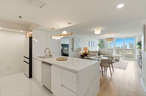 Interior - Luxury Miami Condo • 3BR Bay Views + Pool Gym Spa & Designer Renovation (Miami)