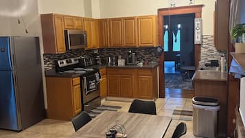 Microwave, oven, stovetop