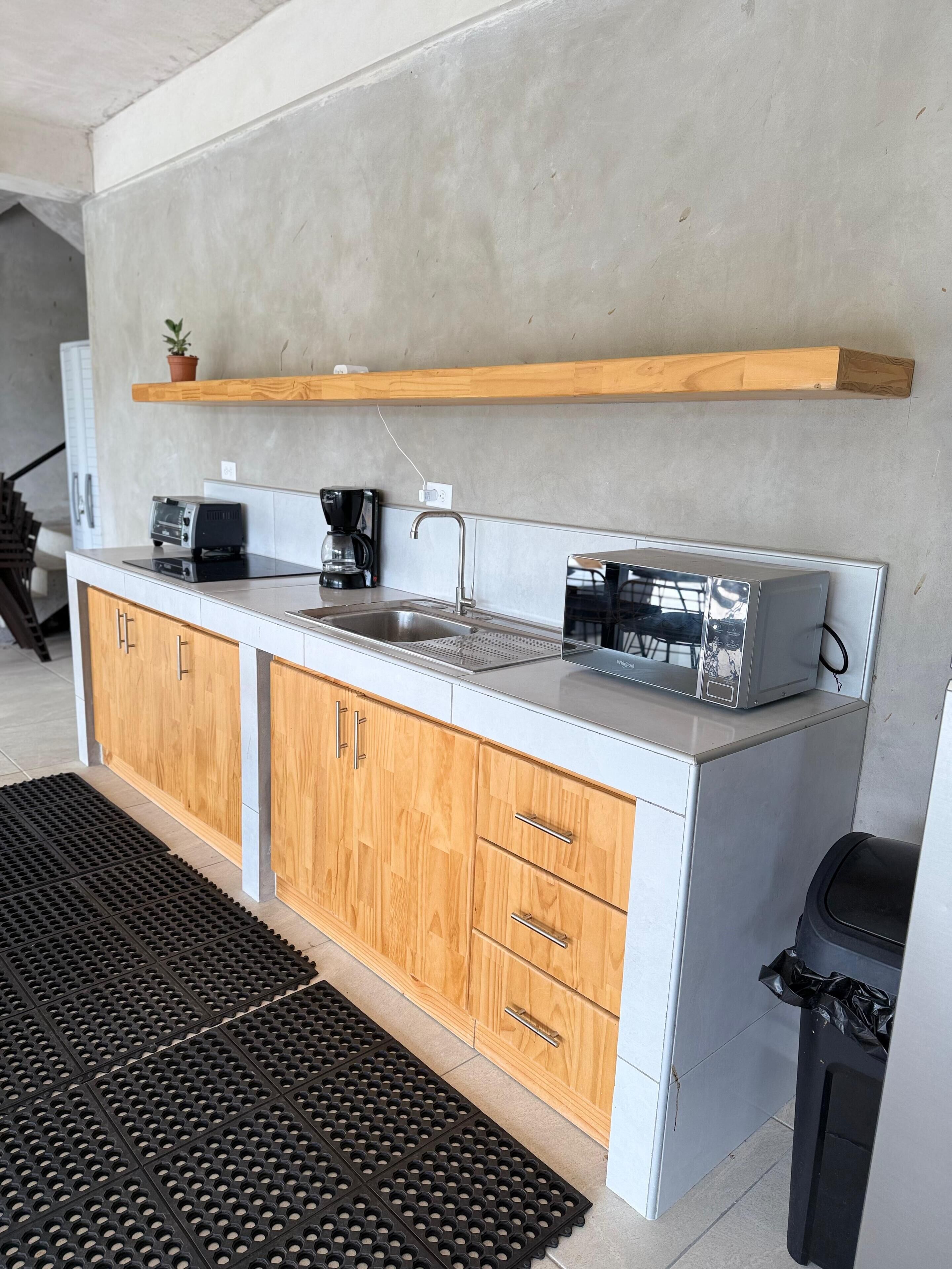 Microondas, horno y parrilla de estufa 