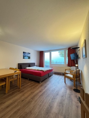 1 غرفة نوم وواي فاي وملاءات أسرّة