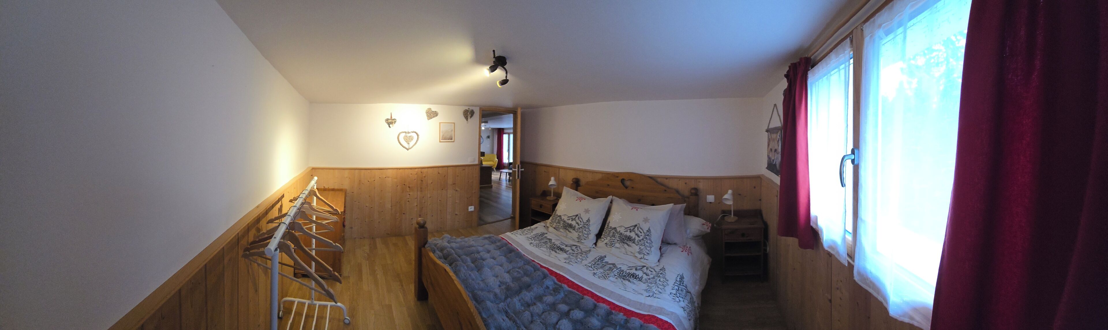 2 bedrooms, iron/ironing board, travel crib, free WiFi