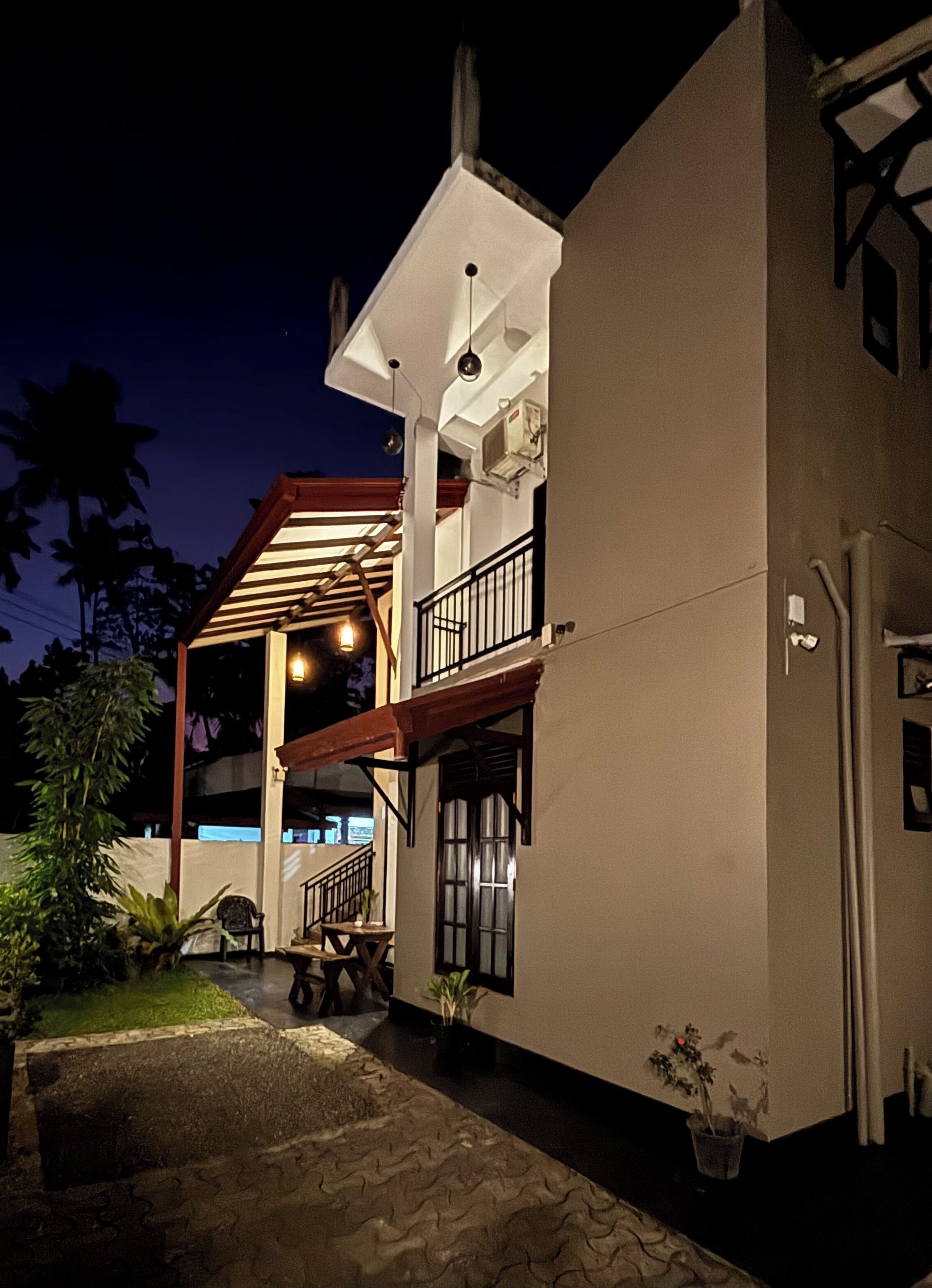 Fassade der Unterkunft