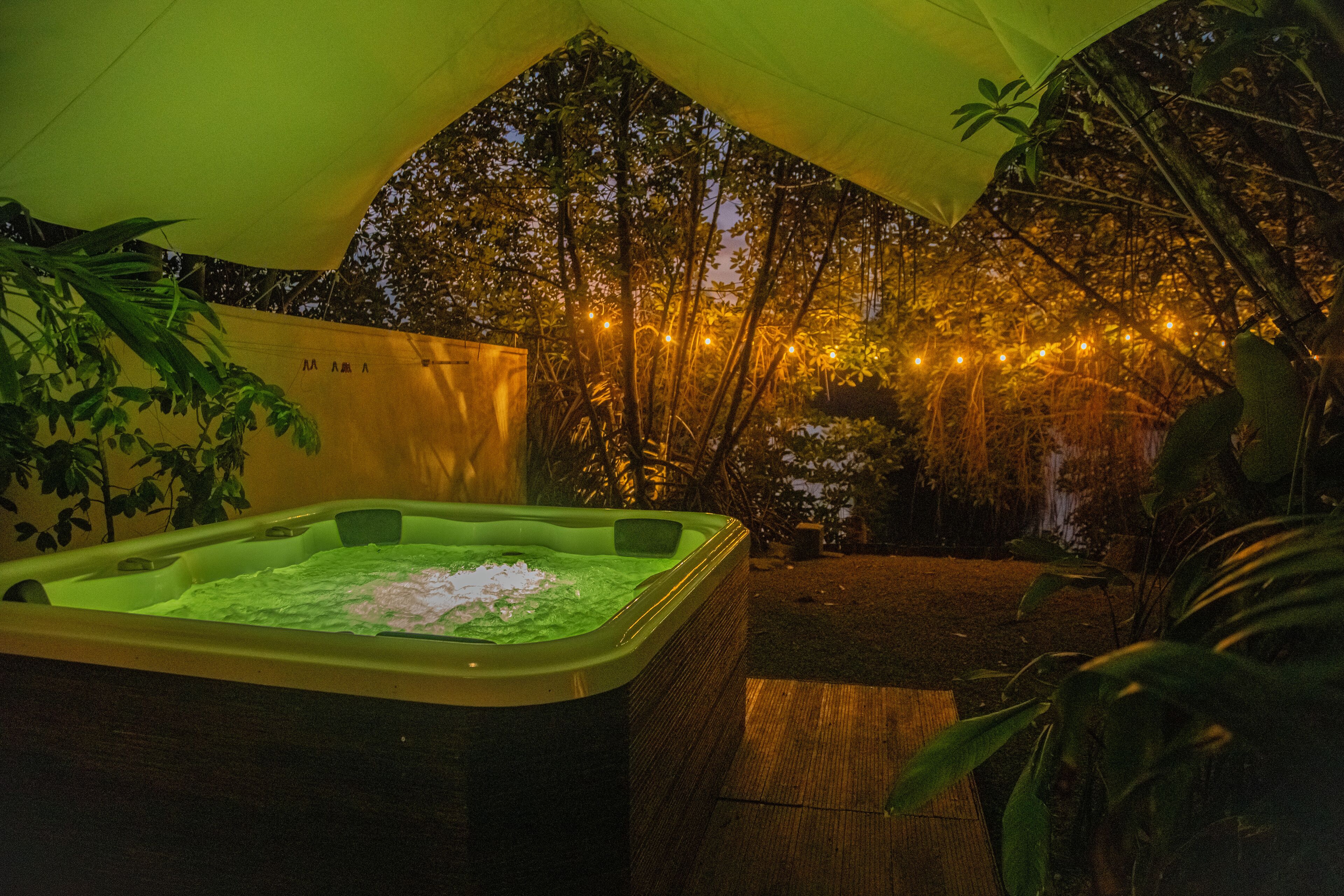 住宿正面 - 傍晚/夜晚