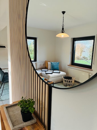 Interior. Modern apartment "Rebennah" kitchen, top connection for vacation & work
