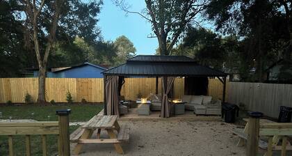 Newly Remodeled Home with Full Deck and Gazebo.