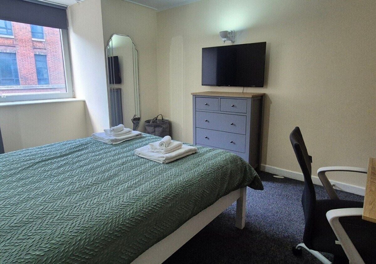 Comfort Apartment, City View | Blackout drapes, iron/ironing board, free WiFi