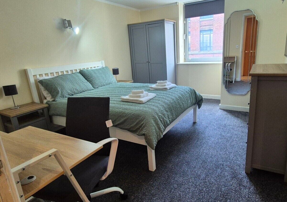 Comfort Apartment, City View | Blackout drapes, iron/ironing board, free WiFi