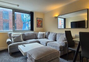 Lägenhet Comfort - utsikt mot staden | Lounge