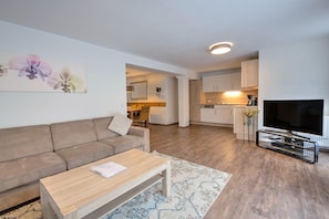 Apartment | Living room - Brunner Apartment on the ski Slope (Wildschönau)