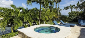 Outdoor spa tub - World Cup 2026 Dream Villa 3 (Miami)