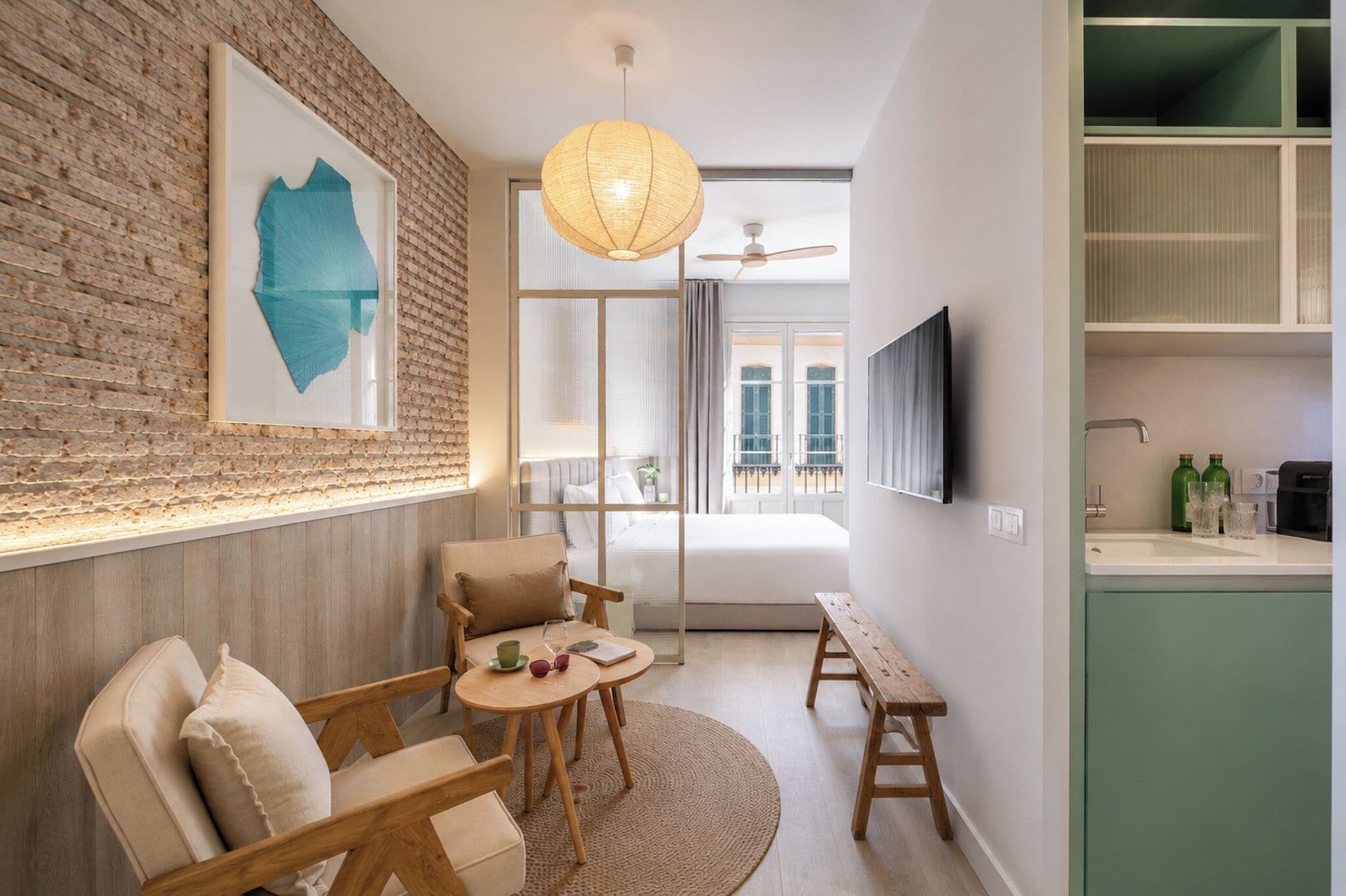 Superior-Studio, Stadtblick | Hochwertige Bettwaren, Minibar, Verdunkelungsvorhänge, kostenloses WLAN