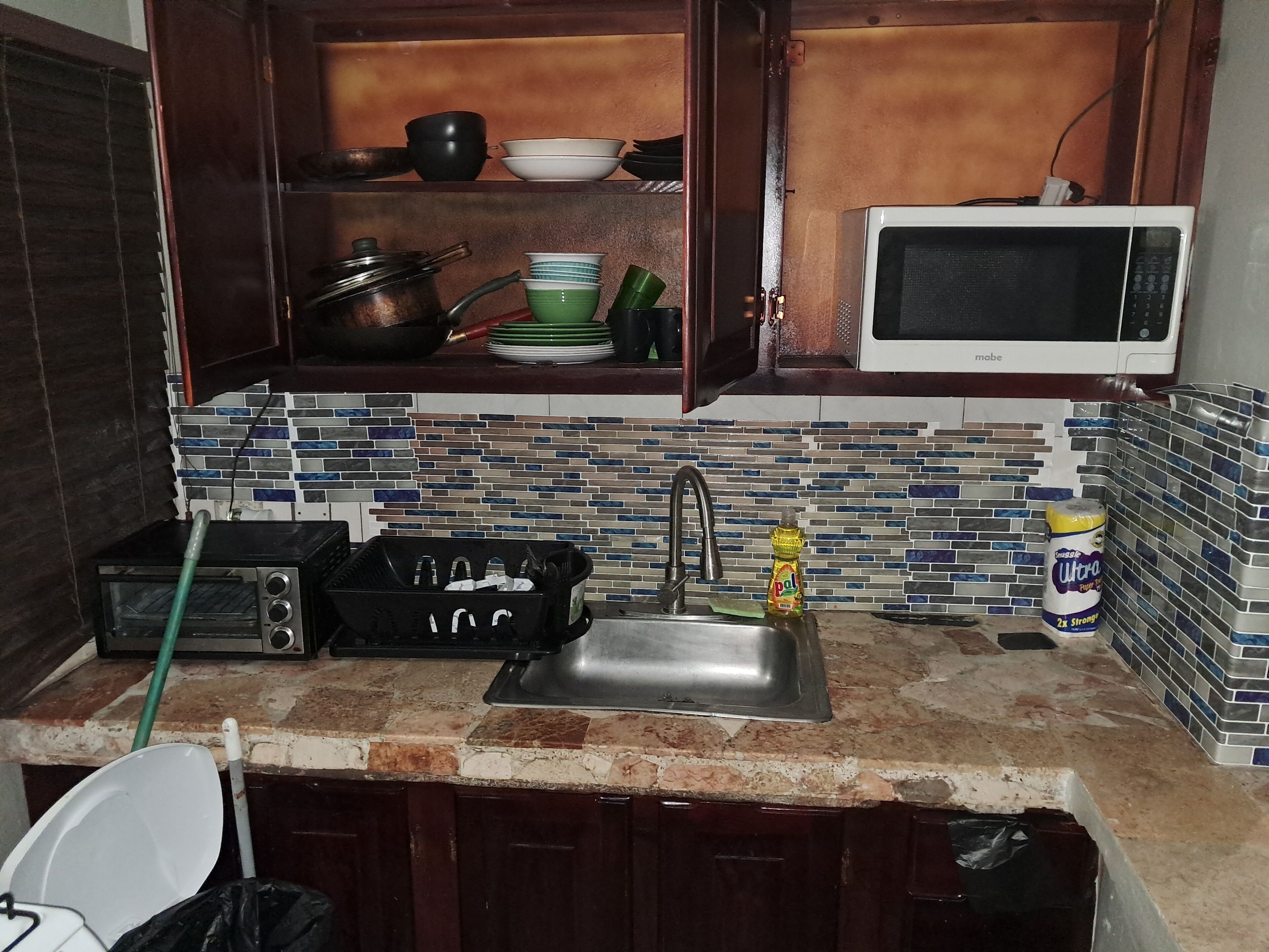 Microwave, oven, stovetop