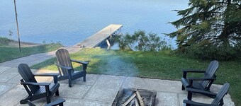 Lilac Retreat lake house sauna + pickleball close to St. Johns and St. Bens