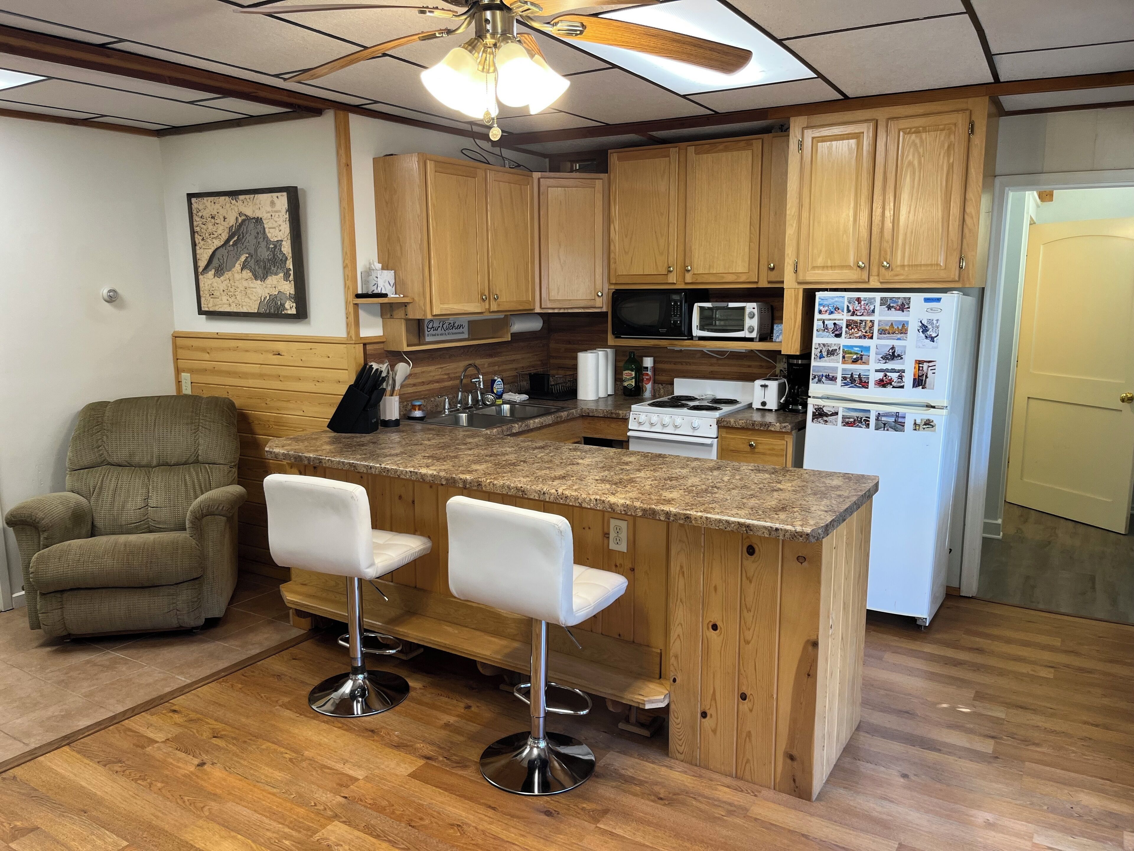 Microwave, oven, stovetop