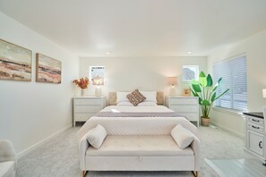 4 soverom, strykejern/-brett, wi-fi og sengetøy