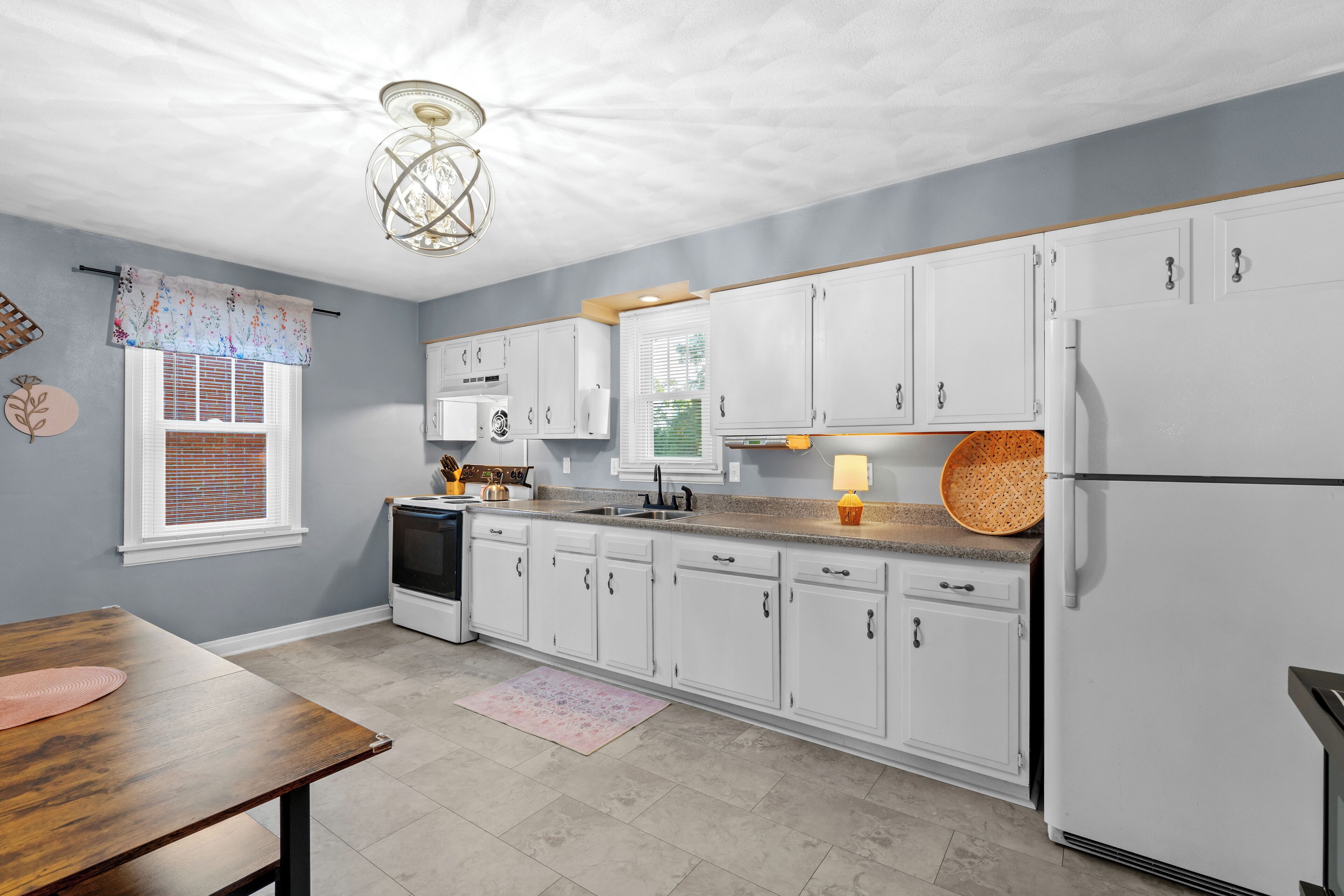 Microwave, oven, stovetop, paper towels