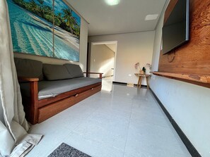 Basic Apartment | Blackout drapes, free WiFi - Condomínio Tranquilo 350m da Praia (Porto Seguro)