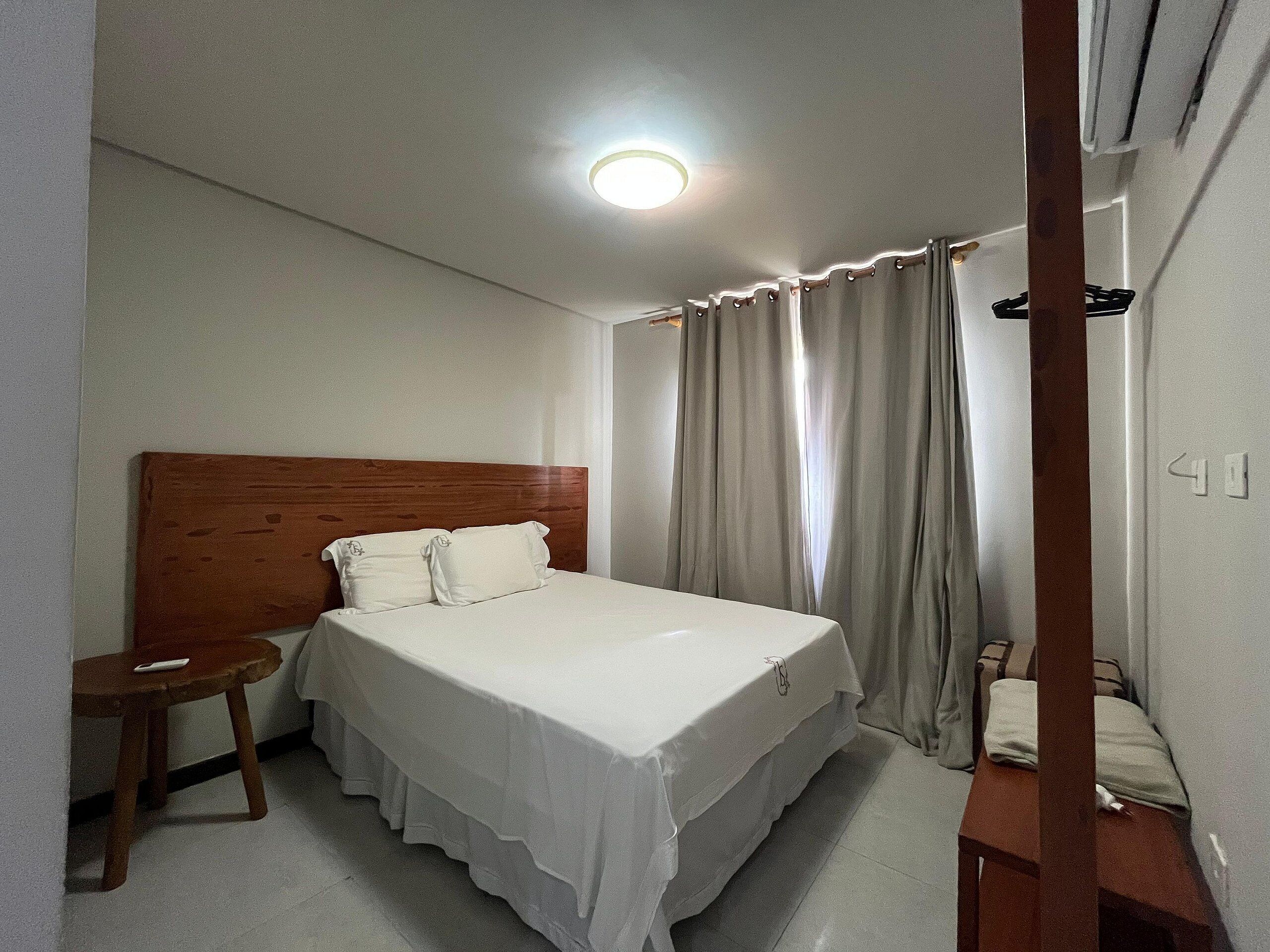 Apartamento básico | Cortinas blackout, Wi-Fi de cortesia