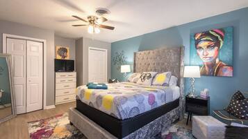 5 sovrum, strykjÀrn/strykbrÀda, wi-fi och sÀngklÀder