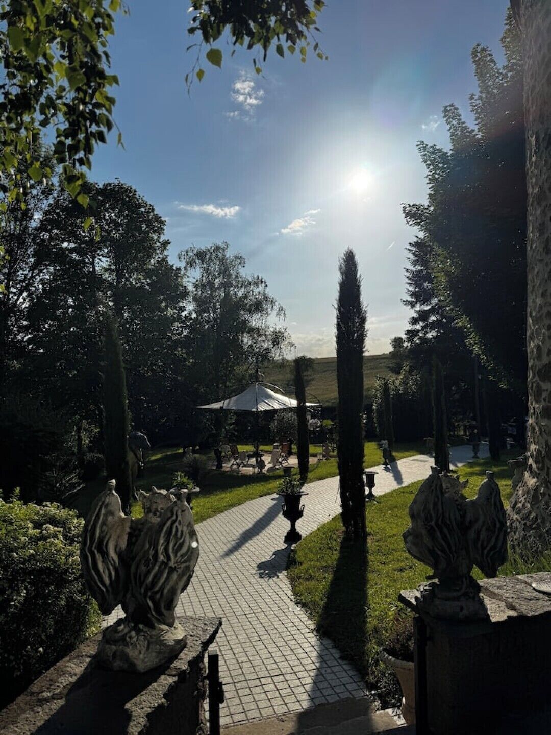 Enceinte de l’hébergement