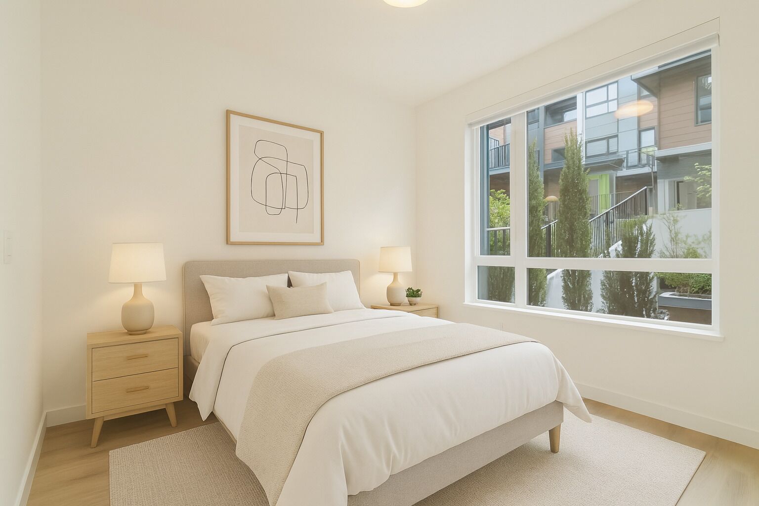 1 多间卧室、熨斗/熨衣板、WiFi、床单