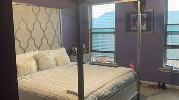 3 dormitorios, tabla de planchar con plancha, wifi y ropa de cama