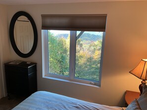 3 bedrooms, desk, iron/ironing board, travel cot