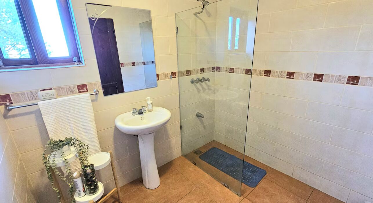 Towels, soap, toilet paper