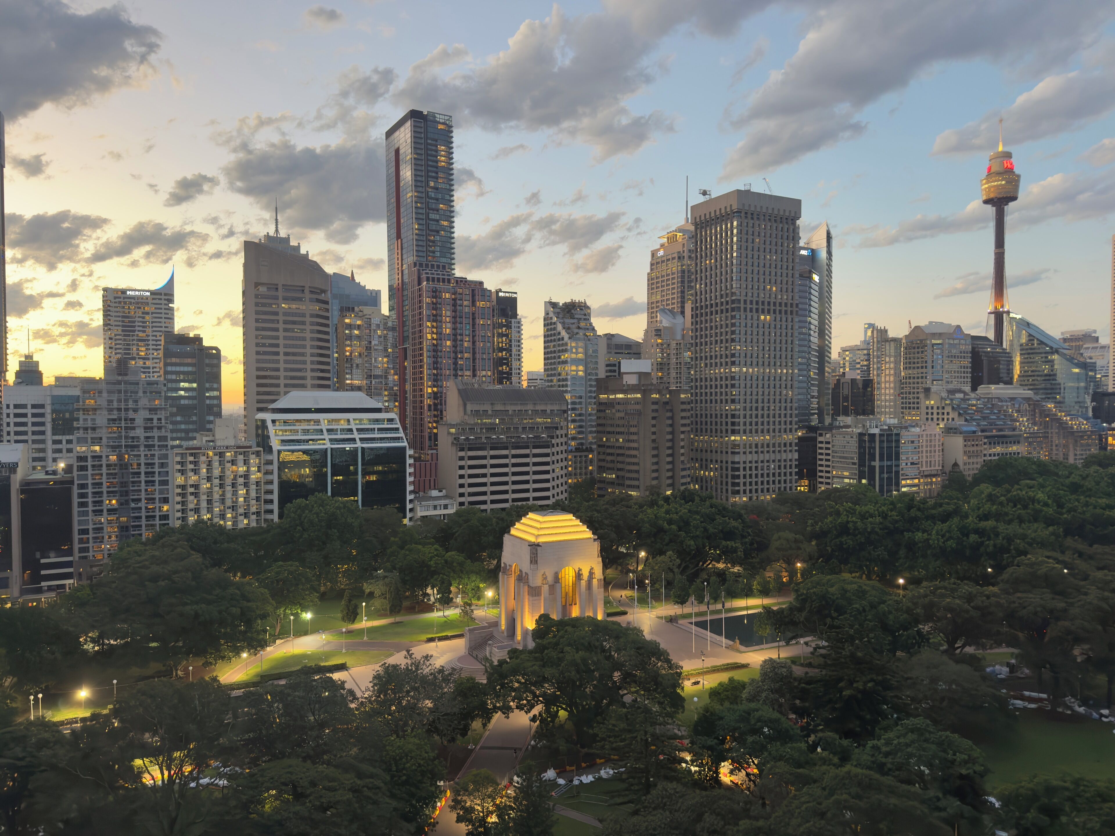 Vista desde la propiedad