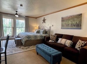 1 غرفة نوم وواي فاي مجانًا وملاءات أسرّة وتسهيلات لدخول الكراسي المتحركة