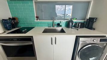 Microwave, oven, stovetop