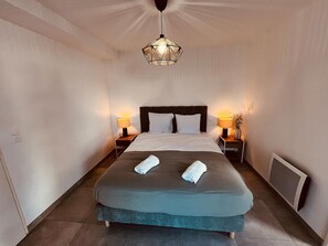 1 Schlafzimmer, Schreibtisch, Bügeleisen/Bügelbrett, WLAN