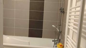 SĂšche-cheveux, serviettes fournies, savon, papier toilette