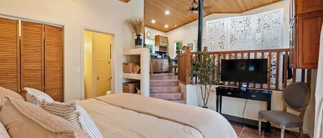 1 makuuhuone, vauvan matkasänky, ilmainen Wi-Fi, vuodevaatteet