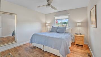 2 chambres, fer et planche Ă repasser, Wi-Fi, draps fournis