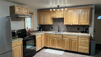 Microwave, oven, stovetop