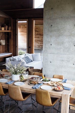 Outdoor dining