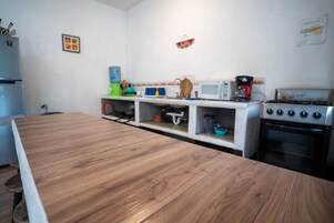 Exclusive Chalet, 2 Bedrooms | Private kitchen | Full-size fridge, microwave, oven, cookware/dishes/utensils