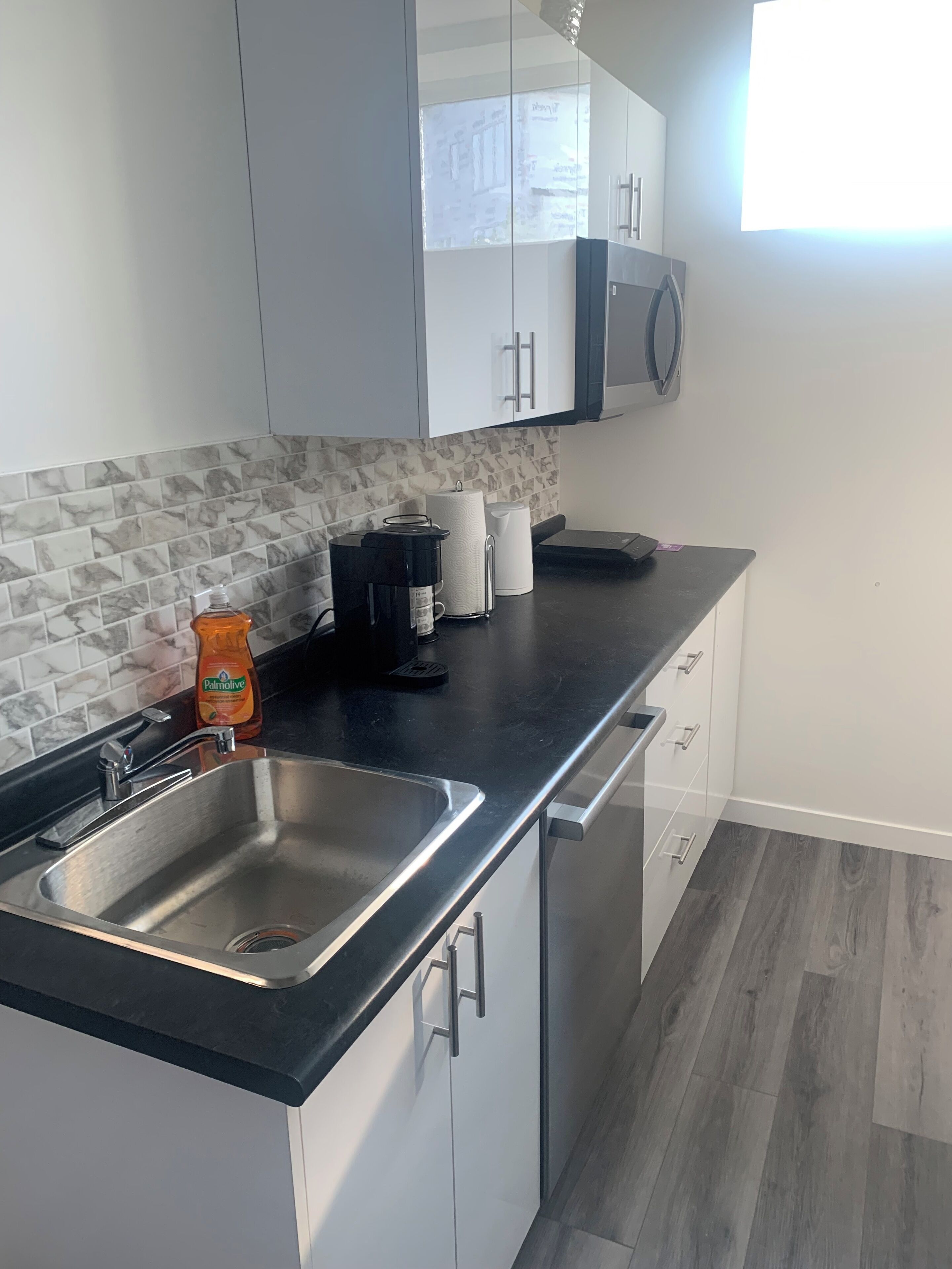 Microwave, oven, dishwasher