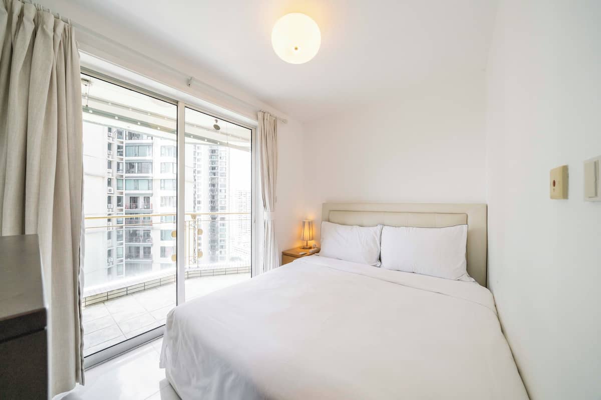 Superior appartement, 1 slaapkamer, keuken, uitzicht op de stad | Uitzicht vanuit de kamer