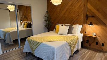 1 habitación, tabla de planchar con plancha, wifi gratis y ropa de cama