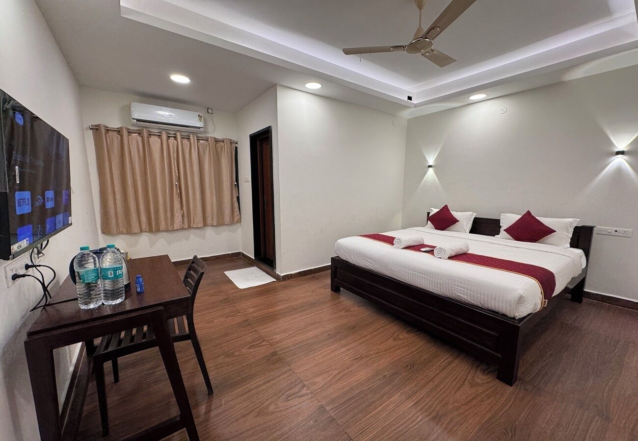 Habitación doble Deluxe | Wifi gratis y ropa de cama 