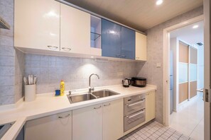 Apartment, 1 Bedroom, Kitchen, City View | Private kitchenette
