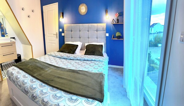 4 chambres, accès Internet, draps fournis