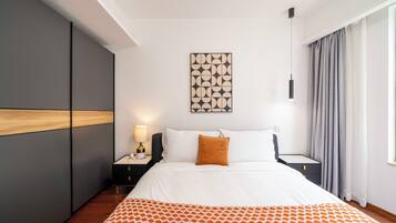 高级公寓, 2 间卧室, 城市景观 | 免费 WiFi