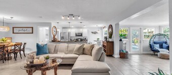 Updated! Heated Pool! Near Beach! Grill, Parking, Outdoor Oasis! ~ Rosemary's Hacienda