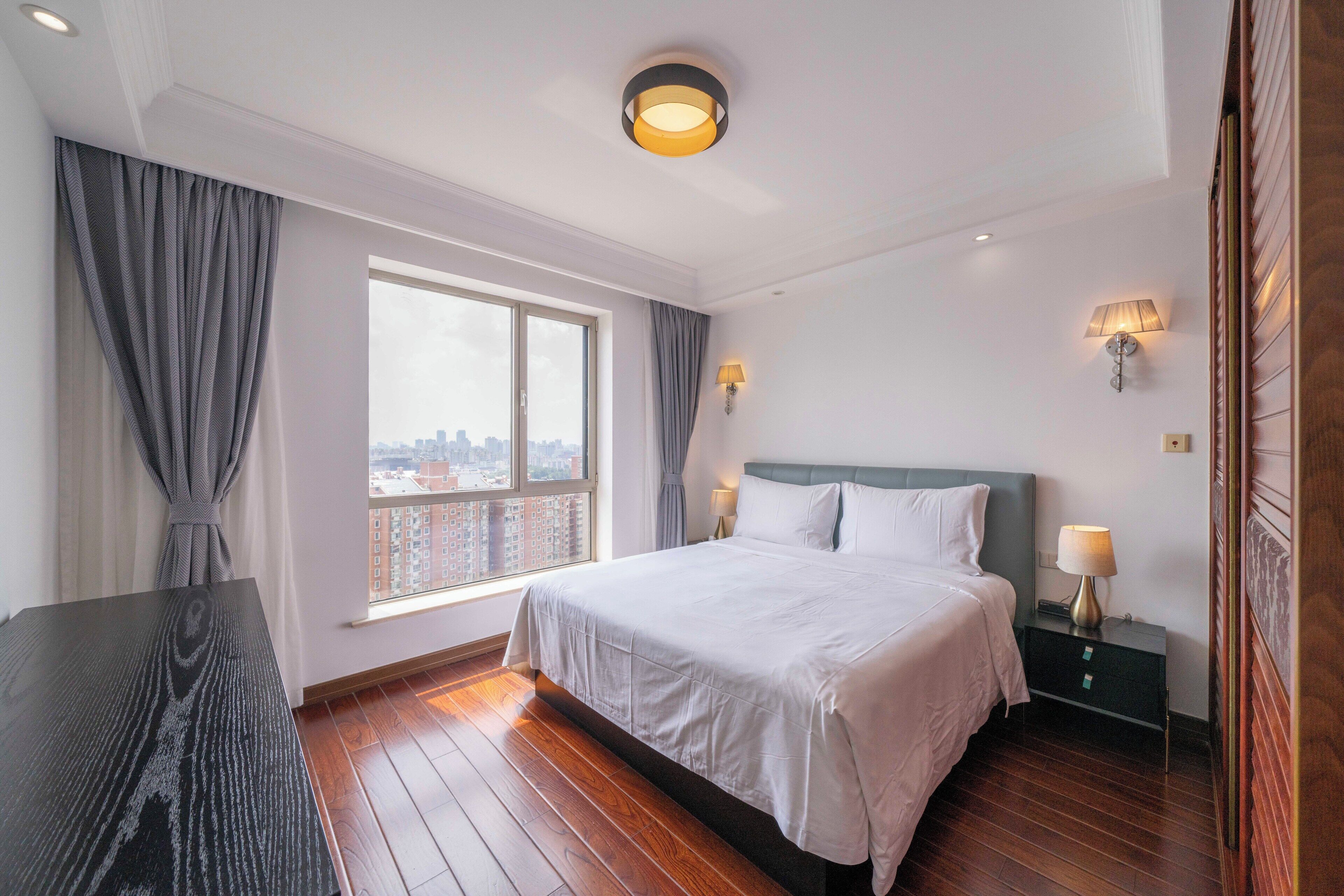 高级公寓, 3 间卧室, 厨房, 城市景观 | 熨斗/熨板、免费 WiFi