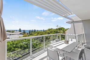 Deluxe Apartment, Balcony, Sea View | Terrace/patio - Sunshine Vista (Sunshine Beach)
