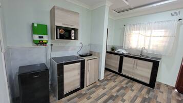 Apartment, 1 King-Bett | Eigene Küche