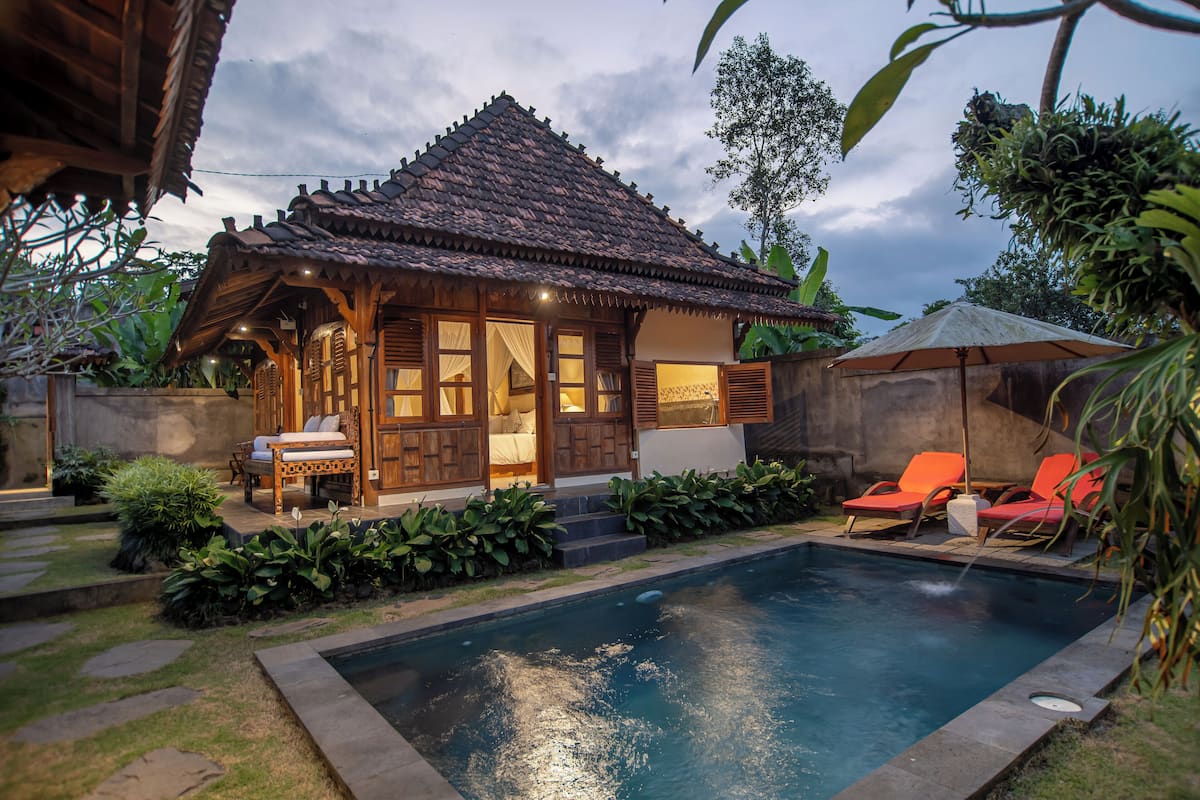 ดีลักซ์วิลล่า, วิวสวน | สระว่ายน้ำส่วนตัว